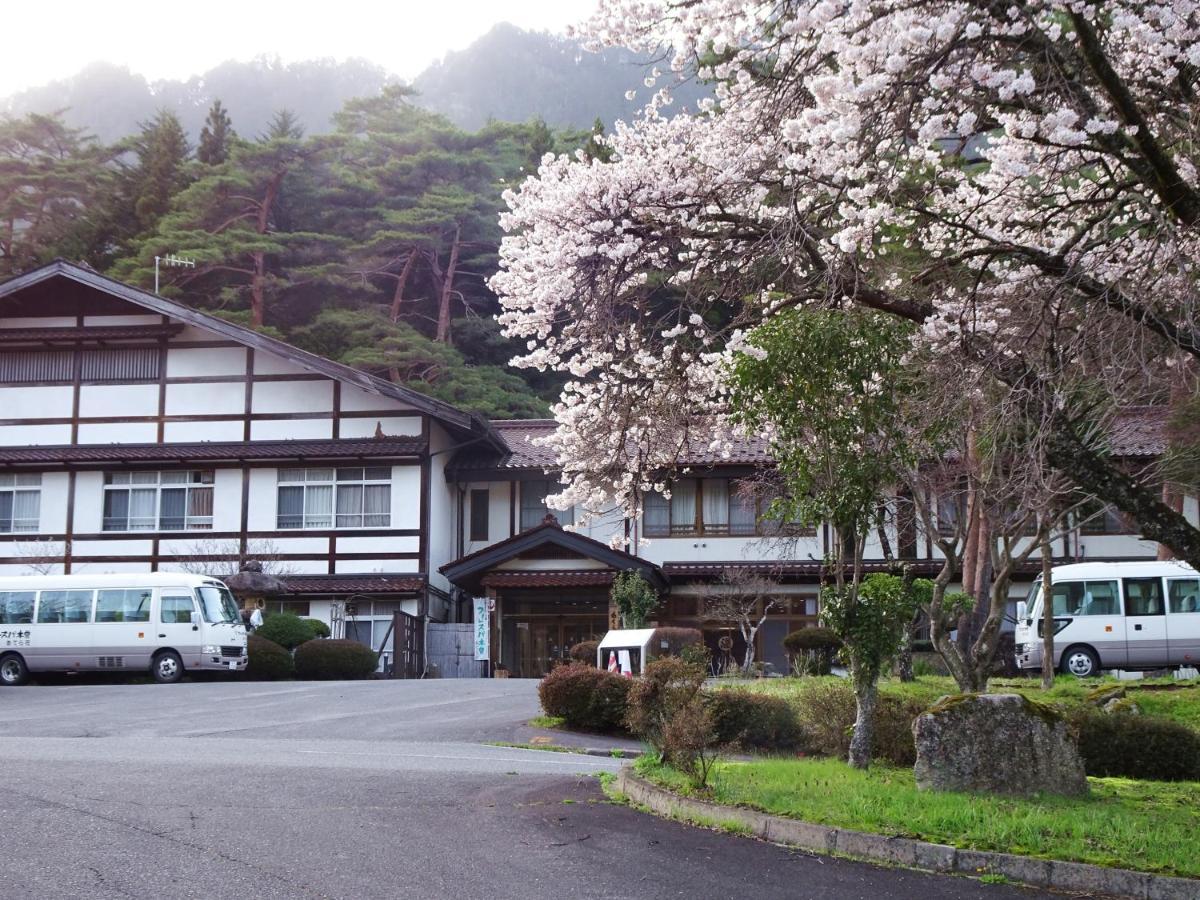 Hotel 阿寺温泉 フォレスパ木曽あてら荘 Okuwa Exteriér fotografie