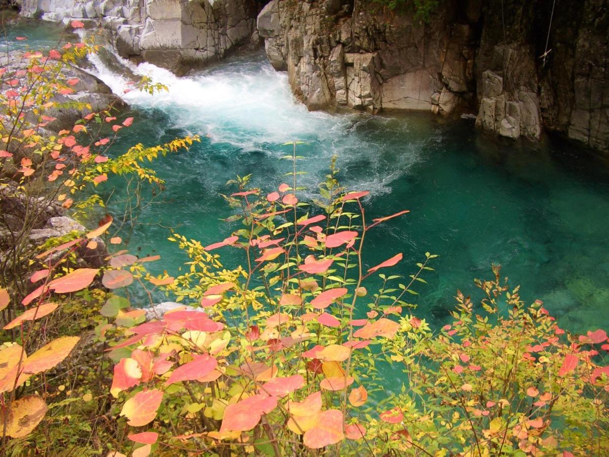 Hotel 阿寺温泉 フォレスパ木曽あてら荘 Okuwa Exteriér fotografie