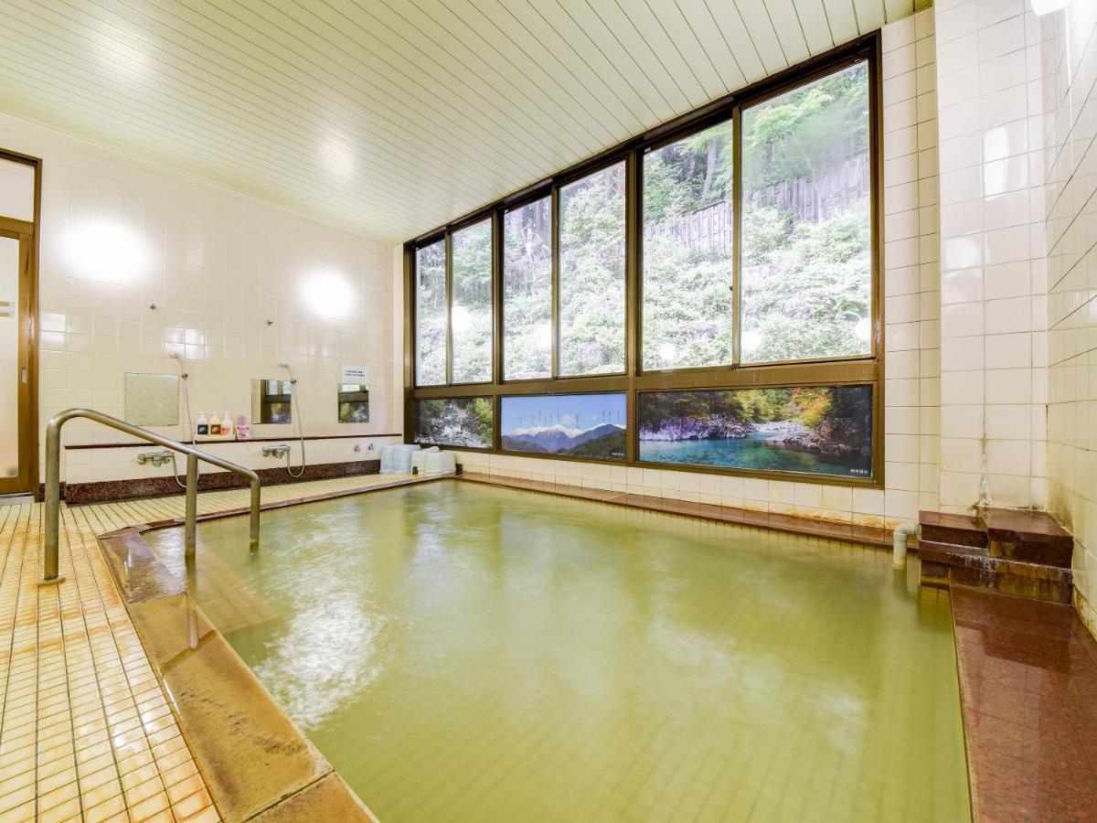 Hotel 阿寺温泉 フォレスパ木曽あてら荘 Okuwa Exteriér fotografie